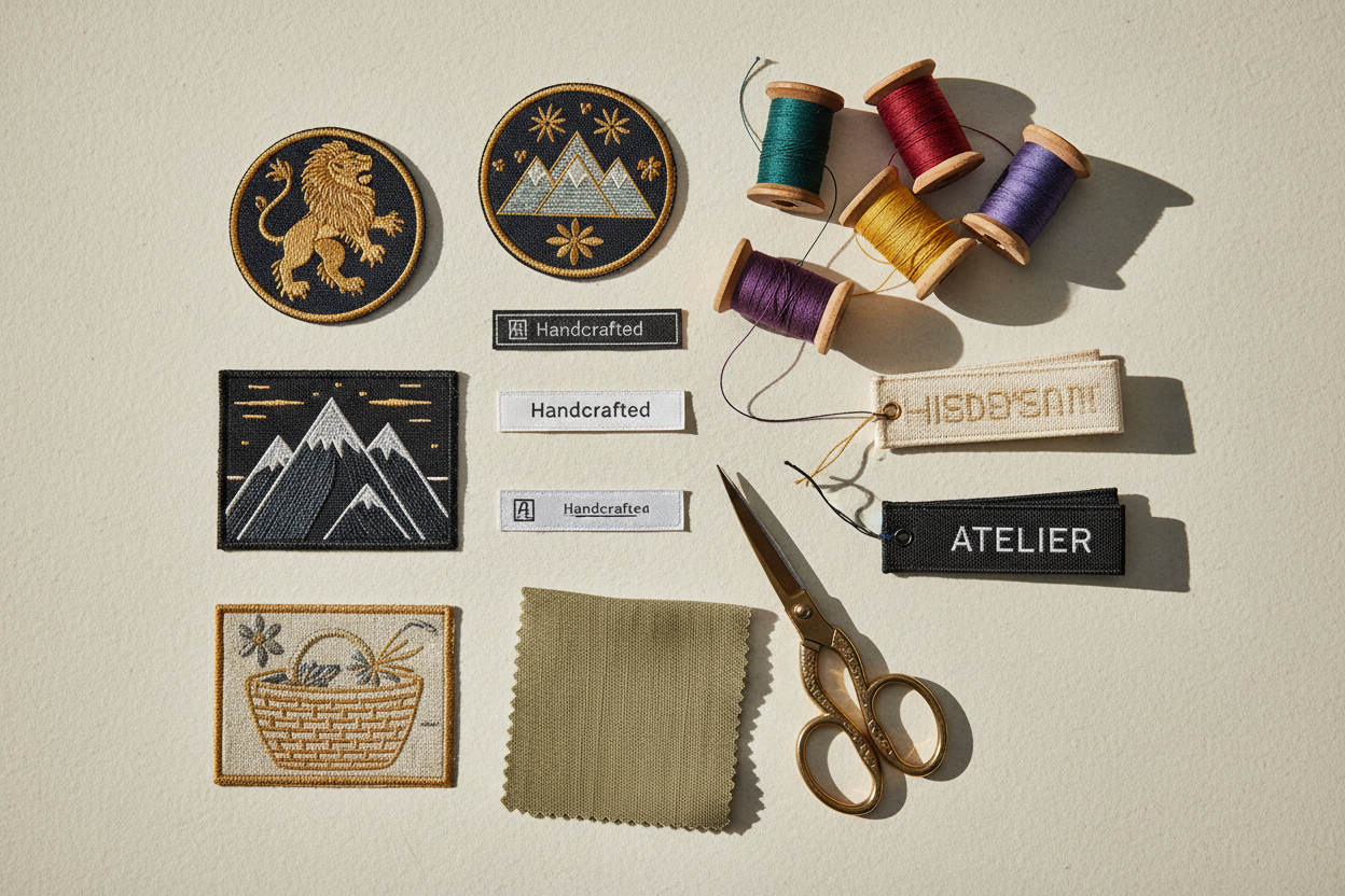 How to make your own patches and labels