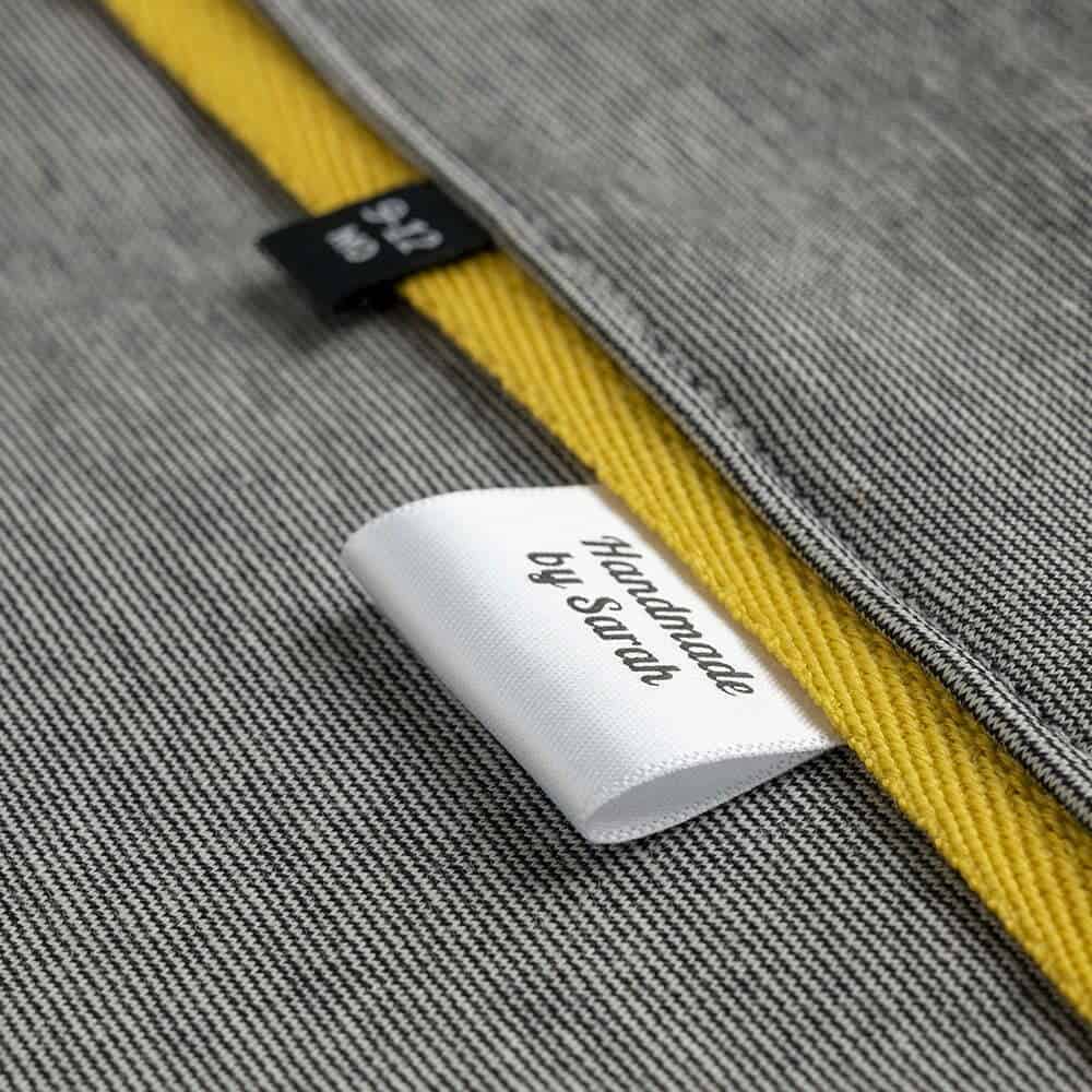 Custom Care labels - Soft, Durable & Washproof Satin Tags – Super Label ...