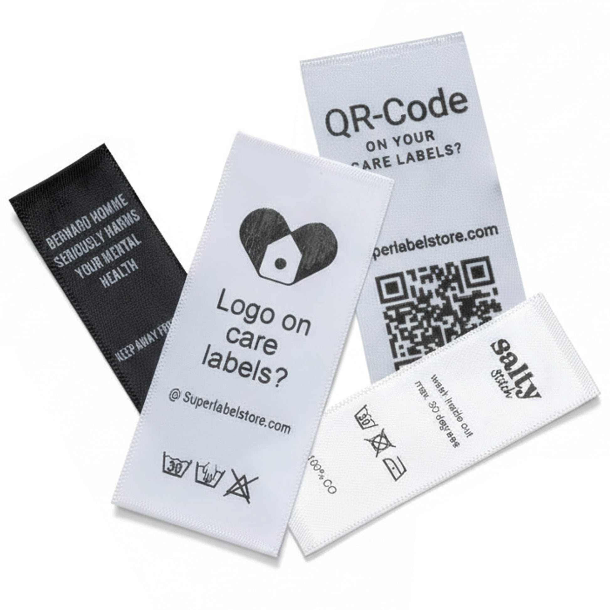 Waslabels op maat<br>