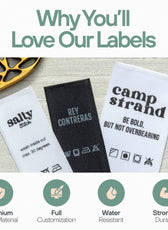 Waslabels op maat<br>