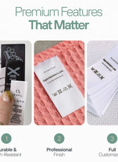 Waslabels op maat<br>