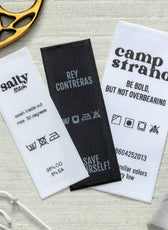 Waslabels op maat<br>