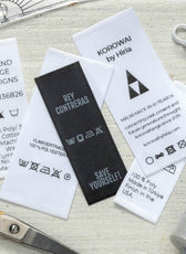 Waslabels op maat<br>