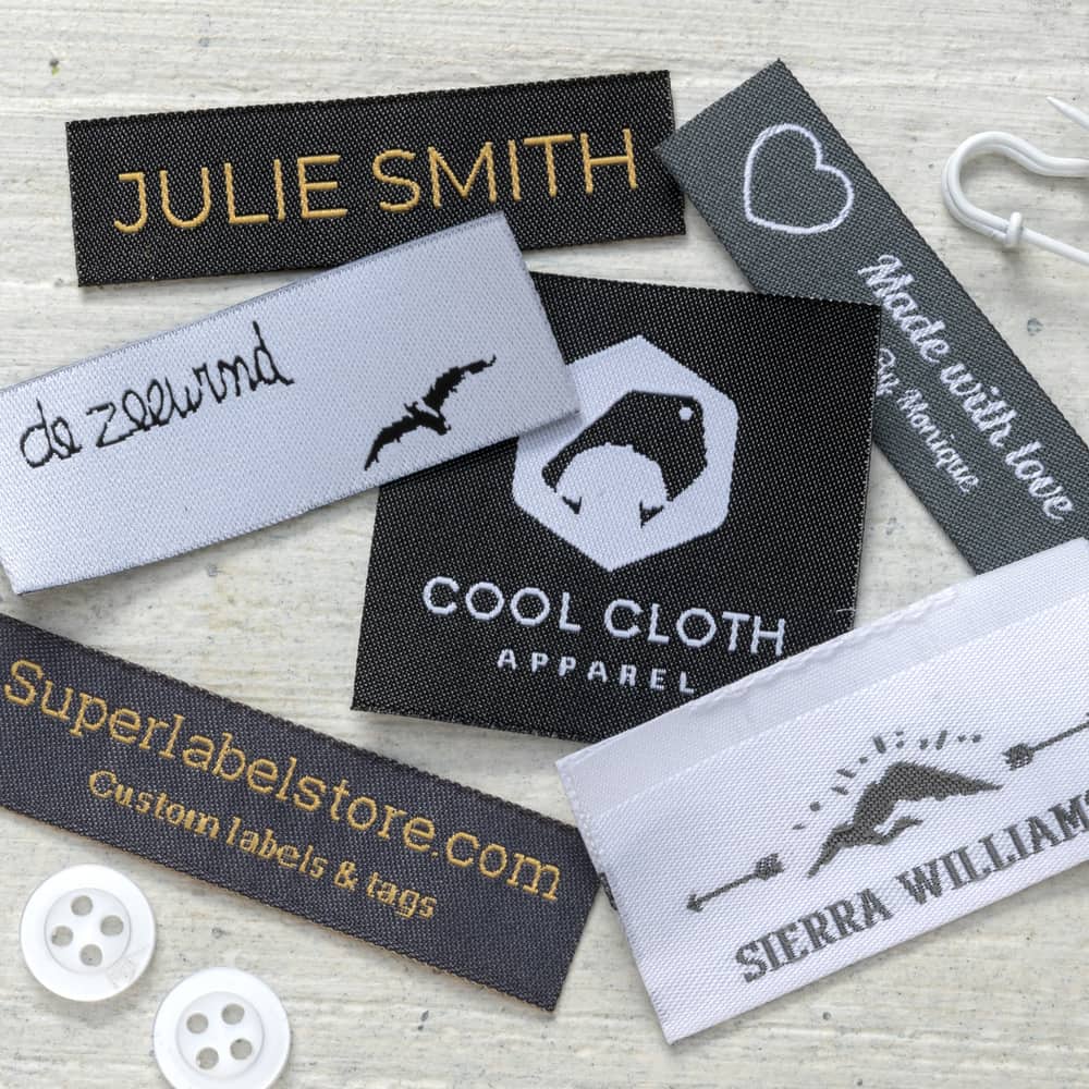Custom Woven Labels for Clothing Custom Woven Labels for Clothing
