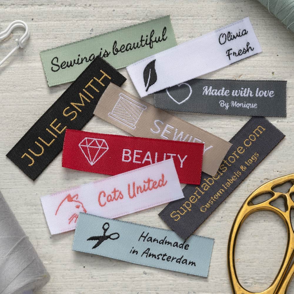 Basic woven label Super Label Store Basic woven label Super Label Store