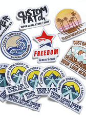 Geborduurde patches op maat