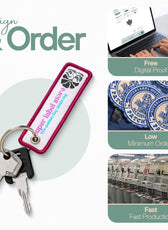 Geborduurde patches op maat