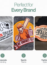 Geborduurde patches op maat