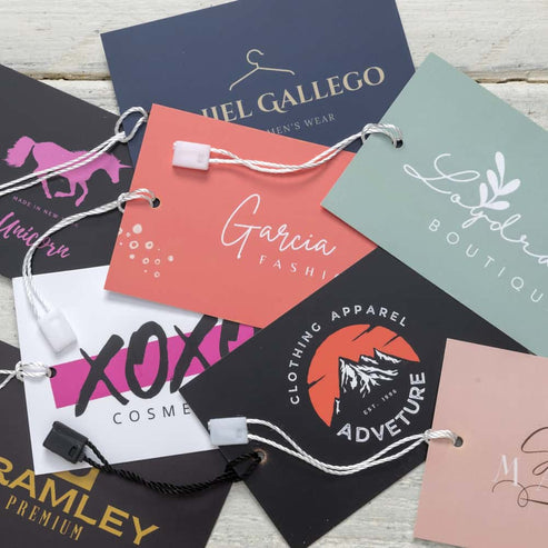 Custom Hang Tags | Printed Tags with Cords for Clothing & Gifts – Super ...