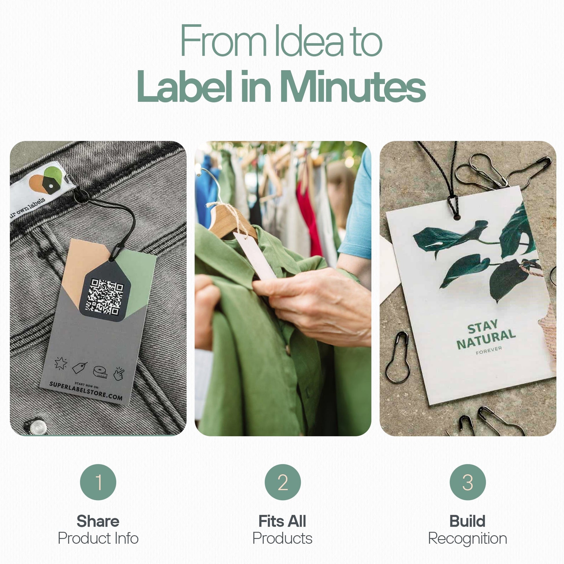 Gepersonaliseerde hangtags