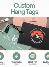 Gepersonaliseerde hangtags