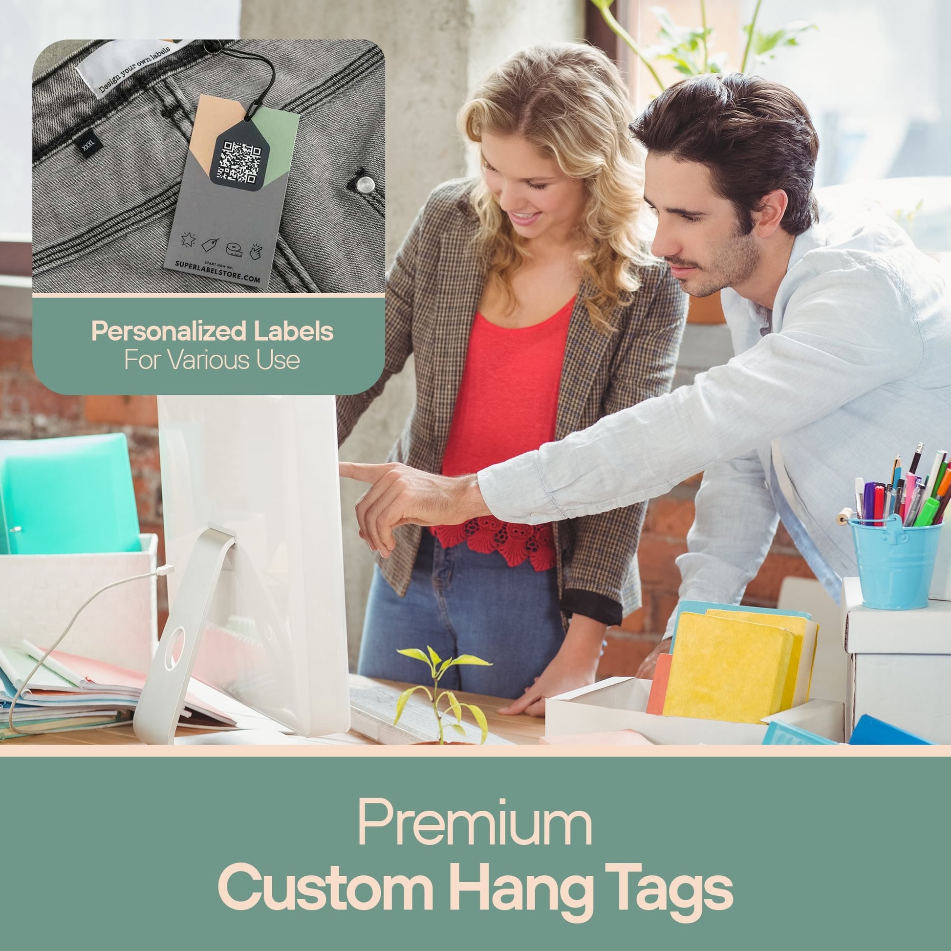 Gepersonaliseerde hangtags