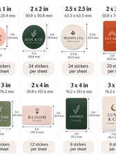 Custom Sticker Sheets