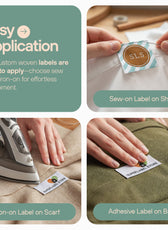 Geweven labels op maat