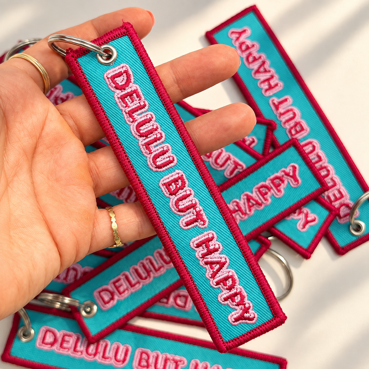 Embroidered Keychains