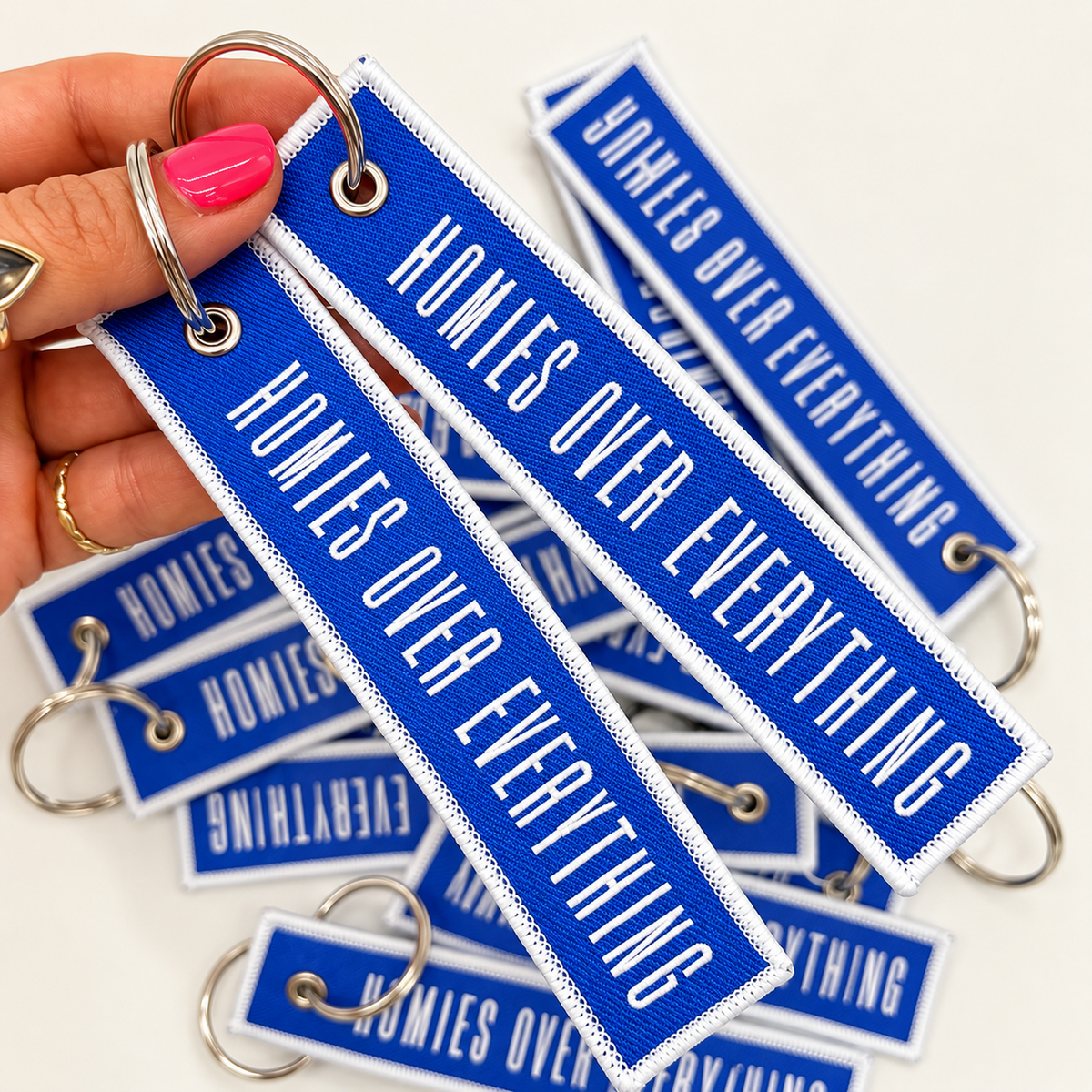 Embroidered Keychains