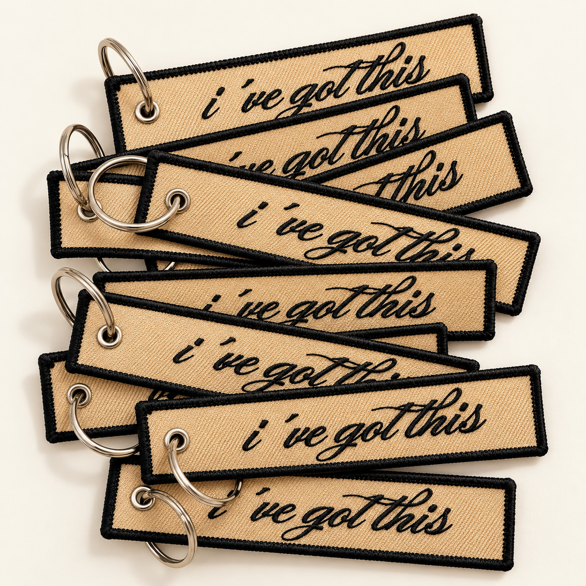 Embroidered Keychains