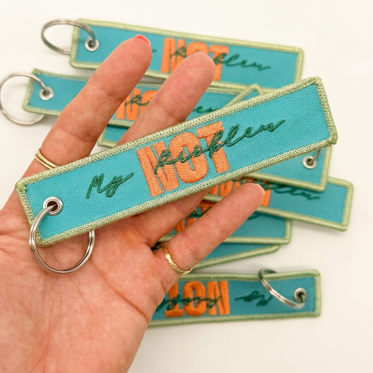 Embroidered Keychains
