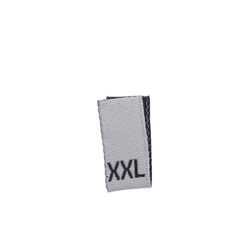Maatlabels XXS-XXXL (8x100 stuks)
