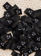 Size Labels Baby