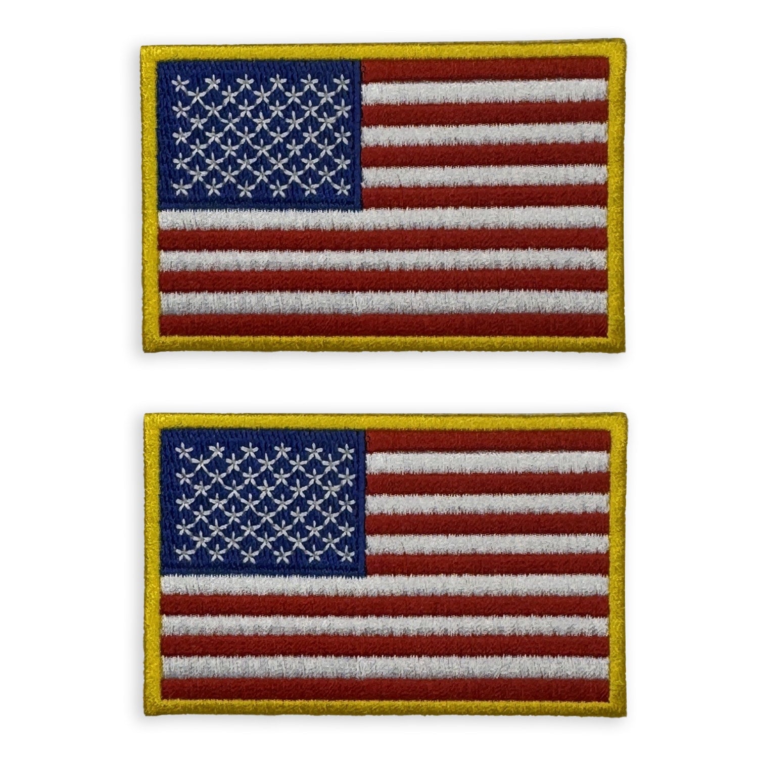 Tactical embroidered usa flag patches