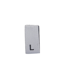 size label l large white 2
