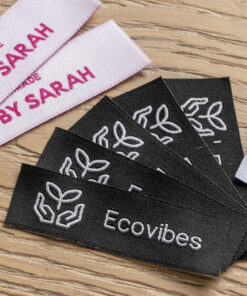 Custom basic geweven label