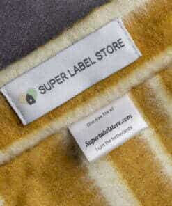 Custom woven label luxe design