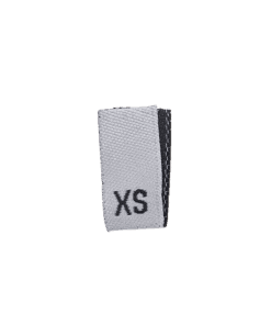 size label xs extra small white 1