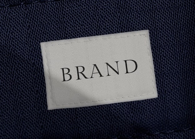 Woven Label Basic Logo Multi Pocket Sling Bag