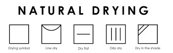 Clothing care symbols