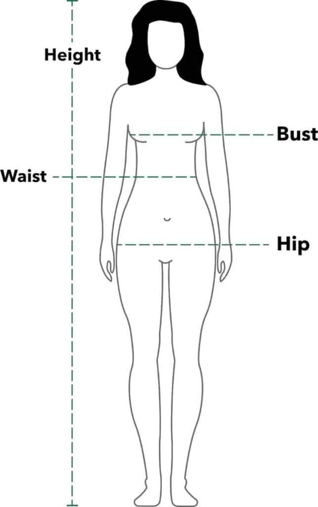 Mens Avatar Body Measurements Chart Size 40